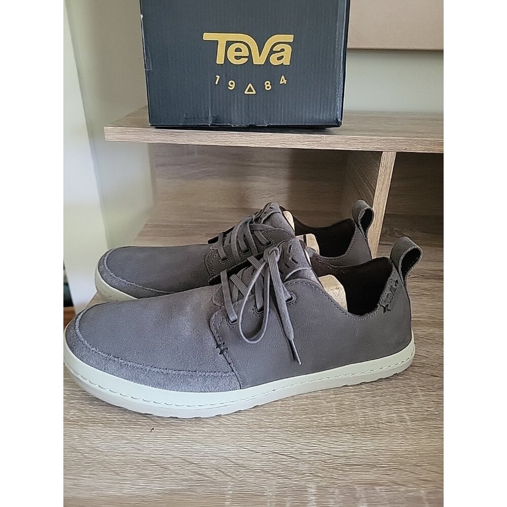 Men’s Shoe Teva M Canyon Life Leather Shoes Loafer Causal Gray Size 11.5 - Picture 3 of 10